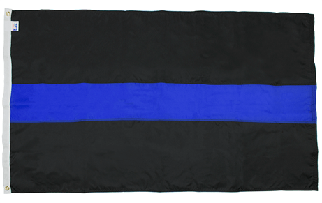 Thin Blue Line Flag